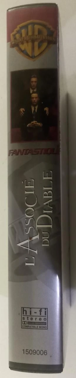 L’Associé du diable Keanu Reeves et Al Pacino en VHS – photo 2